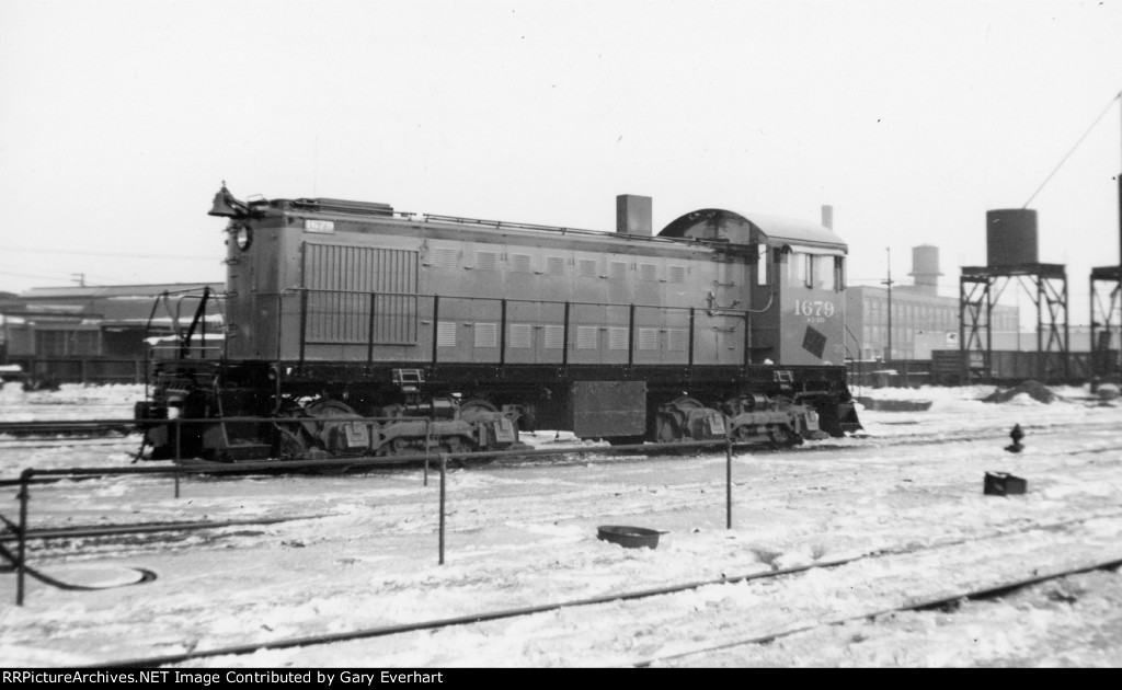 MILW Alco S2 #1679 - Milwaukee Road